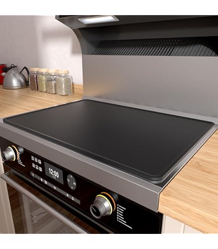 2 Bandes Silicone Joint T – Couvercle Fentes Comptoir Cuisinière Anti-Huile & Eau, Facile à Nettoyer