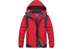 CNBQDD Winter Jackets Coats for Men Waterproof Ski Snow Coat