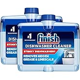 Finish Dishwasher Cleaner, Deep Cleans and Fights Odours, Hygienically deep cleans hidden Grease & Limescales, Pack of 2, 500
