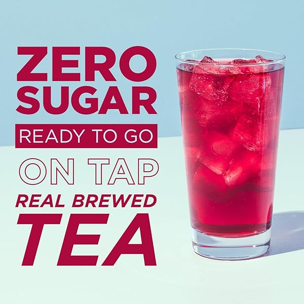 SPLENDA PREMIUM SWEET TEA ON TAP, 1 GALLON BAG IN BOX READY TO DRINK LIQUID, HIBISCUS TEA, 128 FL OZ