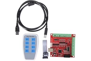 USB Interface Controller, 4 Axis Linkage CNC Controller Board USB CNC Controller Card USB Card Breakout Board CNC Motion Cont