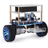 ELEGOO Tumbller Self-Balancing Robot Car Kit, Compatible with Arduino | Auto-follow, Obstacle Avoidance, Bounce Mode &amp; LED Effects, Build &amp; Code a 2-Wheel Robot with App/IR Control, Kids STEM Toy