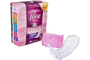 Poise Pads, Regular Length, Ultimate Absorbency 33 Pads (Pack of 2)