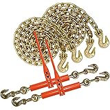 VULCAN Chain and Binder Kit - Grade 70-3/8 Inch x 20 Foot - 6,600 Pound Safe Working Load