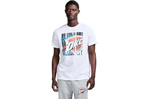 GAME 7 Men's X NBA Officially Licensed Graphic Short Sleeve Lightweight Crew Neck Cotton Team T-Shirt