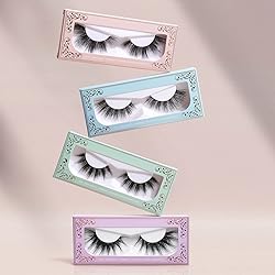 MAGEFY 12 Pairs False Eyelashes Fluffy Volume Long