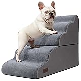 Dog Stairs and Ramp for High Bed, 5-Step Dog Steps