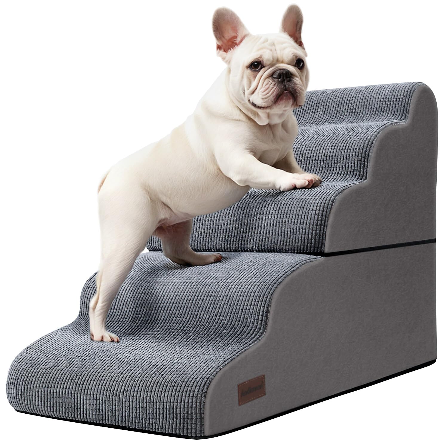 Dog Stairs and Ramp for High Bed, 5-Step Dog Steps