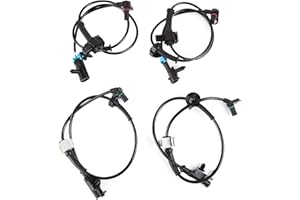 BLPEXTRM ABS Wheel Speed Sensor, Front Rear Left Right, for Chevy Avalanche Suburban 1500 Tahoe 2007-2012, Silverado 1500 2007-2013, for GMC Yukon XL 07-12, for Cadillac Escalade 09-12, 15229012 15121067 4PCS