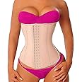 YIANNA Latex Long Torso Waist Trainer for Women Tummy Control Underbust Waist Cincher Corset Body Shaper