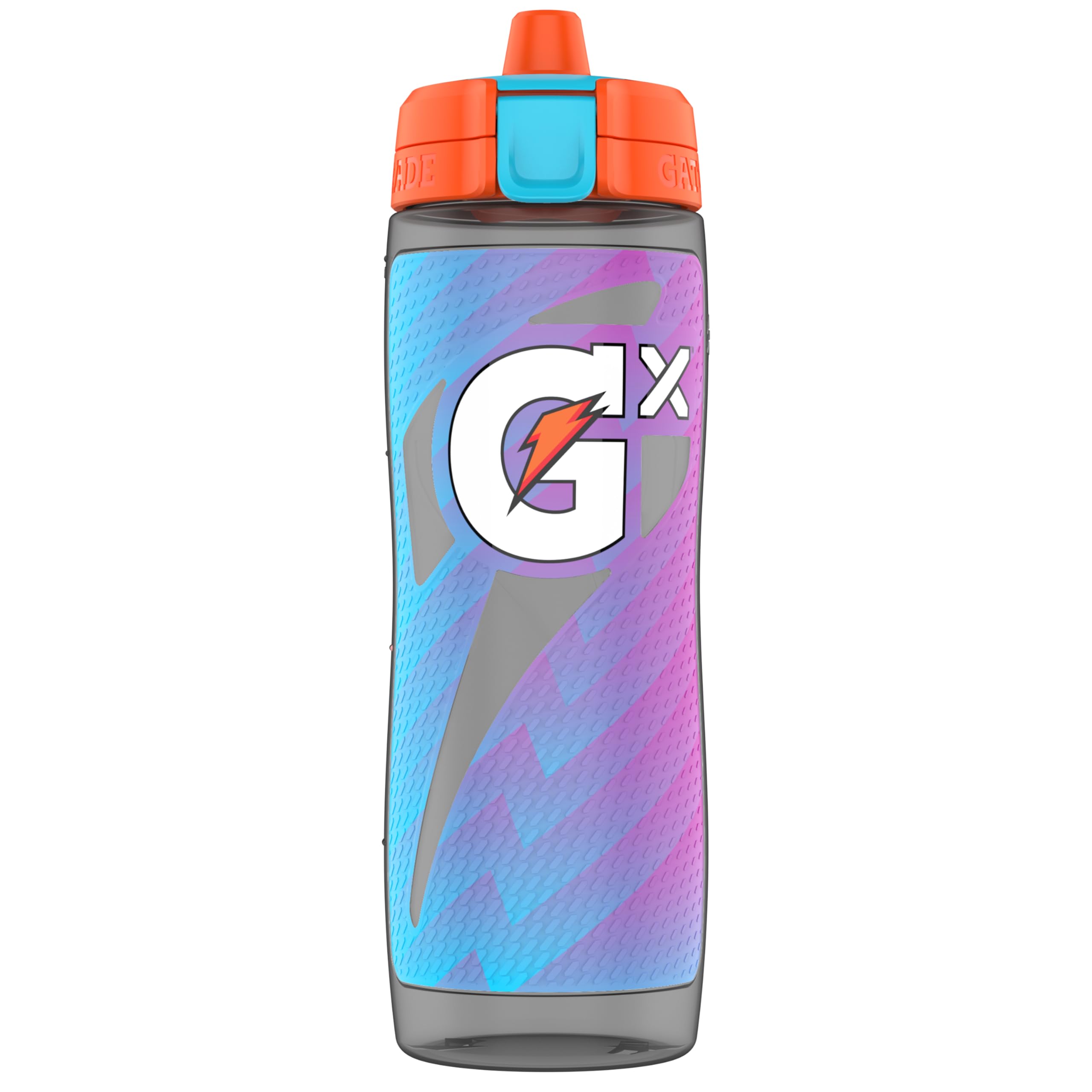 Botella Gatorade Gx, Momentum azul neón Botella Gatorade Gx, Momentum azul neón