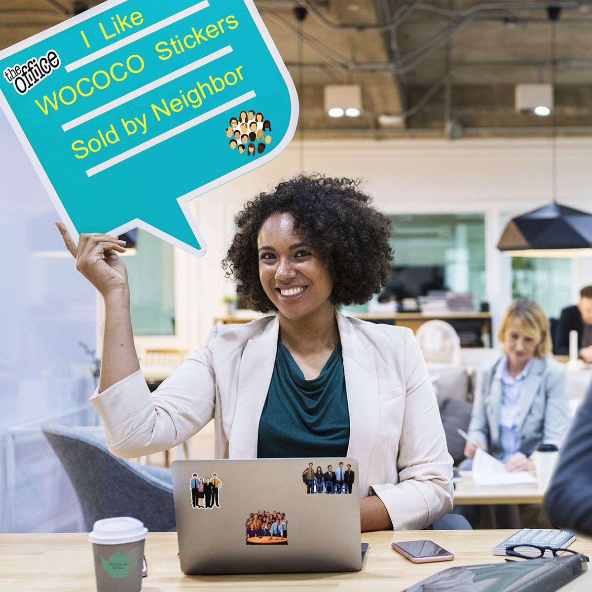 The Office Stickers for Laptops Water Bottle (50-Pack) Aesthetic Waterproof Vinyl Funny Stickers for Computers Hydro Flasks