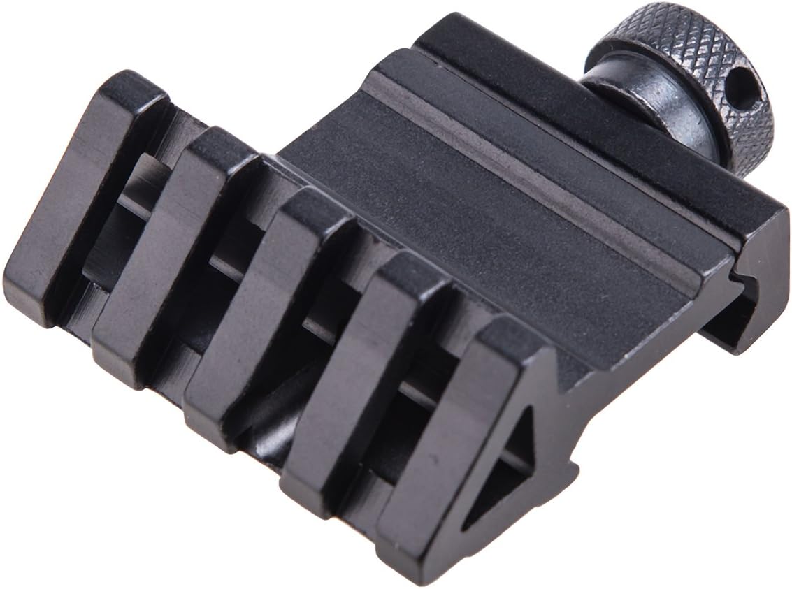 Pinty 45-Degree Offset Angle Rail Mount Picatinny for Flashlights and Rifle Laser Dot Sights, 4 Slots 20mm Weaver Style Tactical, 3PCs : Sports & Outdoors