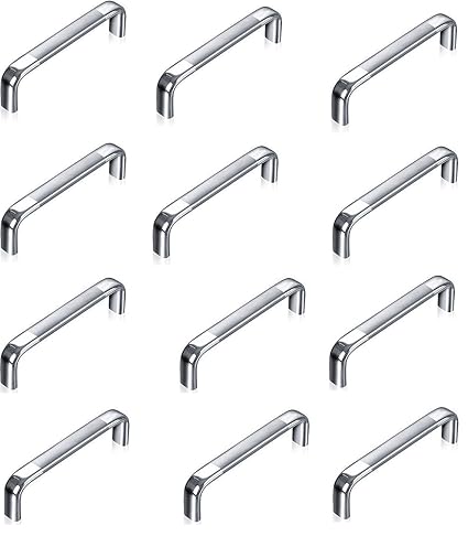 A & Y TRADERS OVAL D DRAWER OR CABINET HANDLES 6 INCH PACK OF