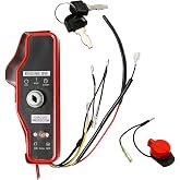 Saihisday GX390 Ignition Key Switch Box Replacement for Honda Lawnmower GX340 GX390 Predator 420cc 389cc 11hp 13hp Gas Engine, Ignition Switch &amp; Box