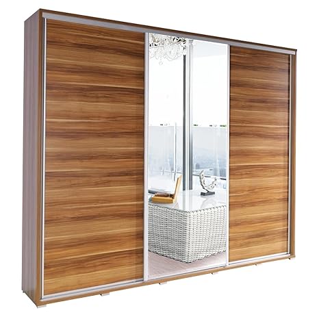 Ye Perfect Choice Wardrobe Cabinet Sliding Door Adella 5 Mirror