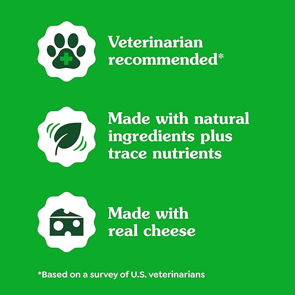 GREENIES PILL POCKETS LARGE SIZE SOFT DOG TREATS FOR CAPSULES, CHEESE FLAVOR, MADE WITH NATURAL INGREDIENTS PLUS MINERALS & TRACE NUTRIENTS, 15.8 OZ. (60 COUNT, PACK OF 1)