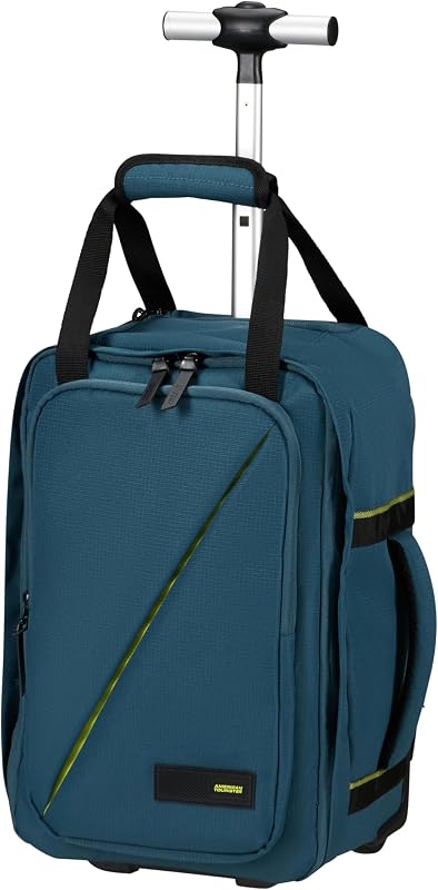 Take2Cabin - Mala de Cabine Ryanair 40 x 25 x 20 cm, 20 l, 1,40 kg, Mochila com rodas, bagagem de mão, Mochila S debaixo do assento, azul (Harbor Blue)
