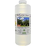 Glycerin Vegetable - 1 Quart (43 oz.) - Non GMO - Sustainable Palm Based - USP - KOSHER - PURE - Pharmaceutical Grade - safet