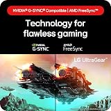 LG UltraGear 24GS60F 24 In 1080p 180Hz IPS G-Sync FreeSync HDR10 view 4