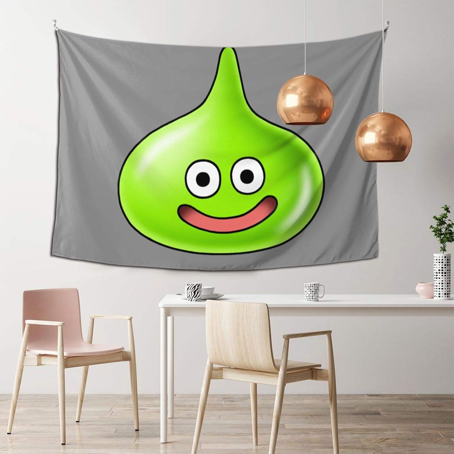 Amazon Co Jp スライム ドラクエ 2 北欧ins風背景布 タペストリー 売れ行きがよい 壁掛け リビング かっこいい ベッドルーム 改造する タペストリー インテリア デコレーション 配置 おしゃれ飾り 壁紙 ホーム キッチン