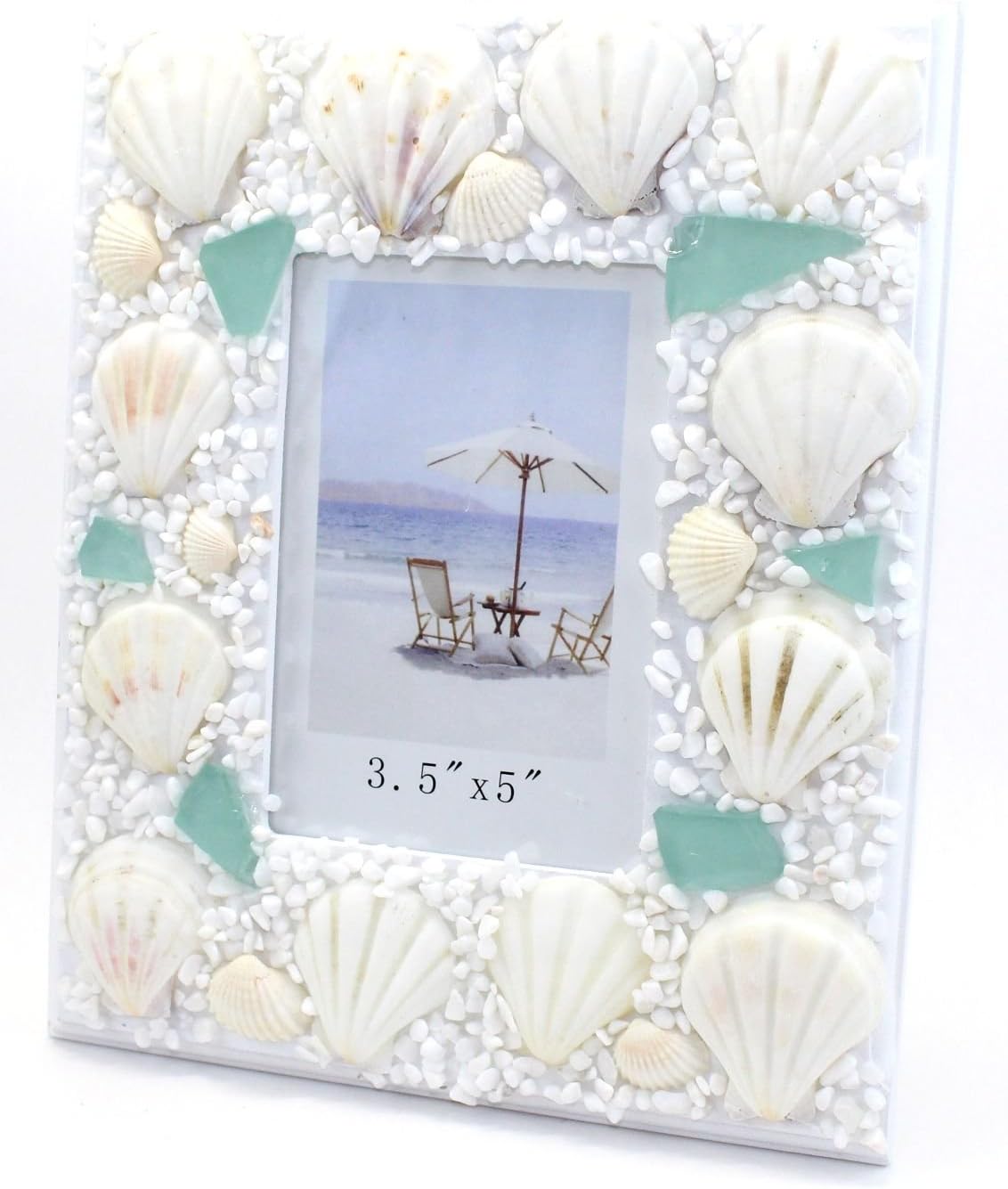 Amazon Co Jp ハワイアン雑貨 インテリア ハワイ 雑貨 ハワイアン インテリア シェル フォトフレーム 写真立 C ホーム キッチン