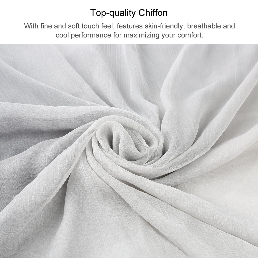 VBIGER Womens Girls Chiffon Beach Cover Up Sarong Bikini Cover Up Scarf Shawl Wrap Pashmina