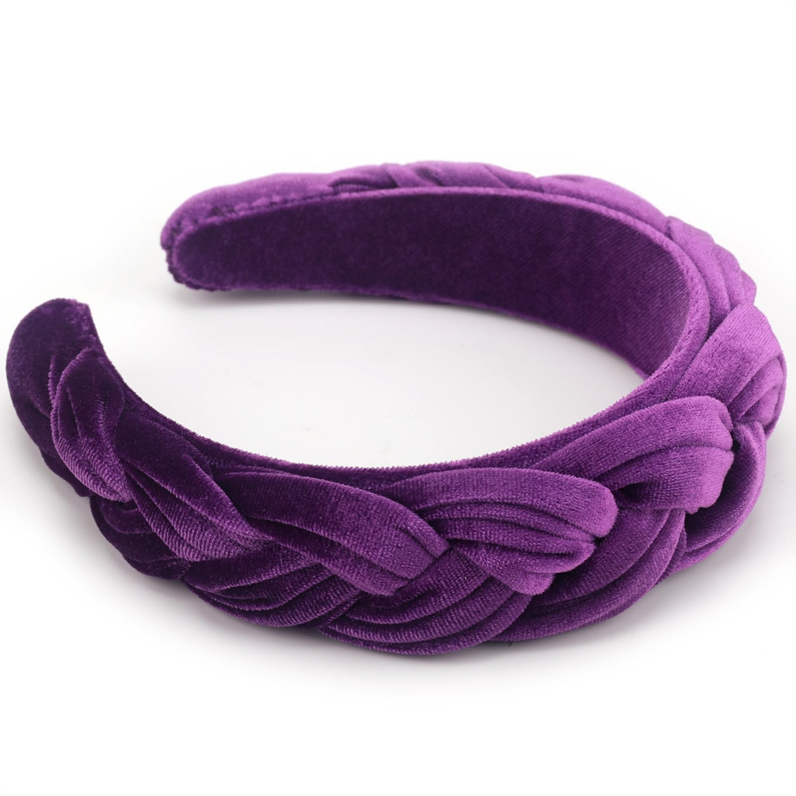 DRESHOW Velvet Braided Headband Women Hair Hoop Elastic Hair Bands Fashion Headbands for Women โ image 1
