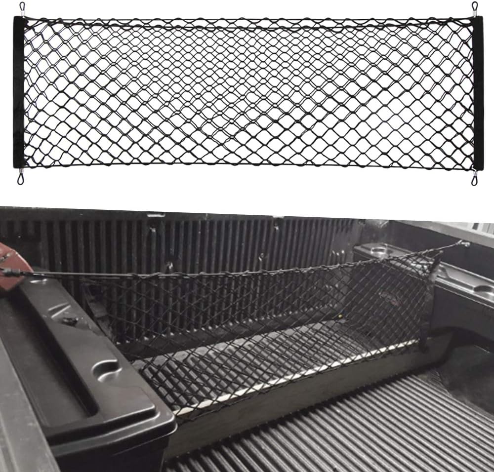 VCiiC Envelope Trunk Cargo Net for Chevrolet Silverado 1500 2500 3500