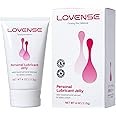 LOVENSE Personal Lubricant Jelly, Privacy Water-Based Lube Long Lasting Lubrication for Men, Women and Couples 4 Oz (Pack of 1)