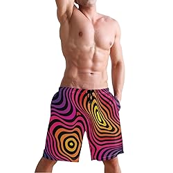 Aluy's boutique Men's Summer Cool Swim Trunks Quick