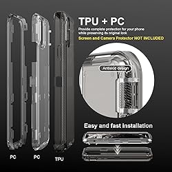 Follaroma for iPhone 11 Pro Max Case, Heavy Duty