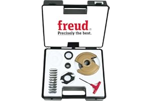 Freud RP2000 Insert Knife Raised Panel Shaper Cutter Set, 1-1/4 Bore