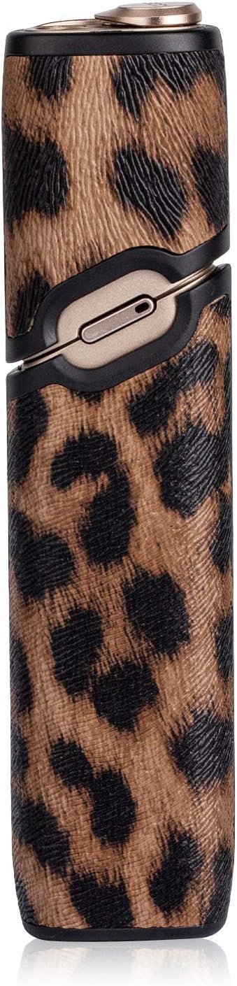 KEAIOU for IQOS 3.0 Multi Full Protective Case, Soft PU Holder Pocket Charger Cover from Impact, Dust, Scratch (Brown)