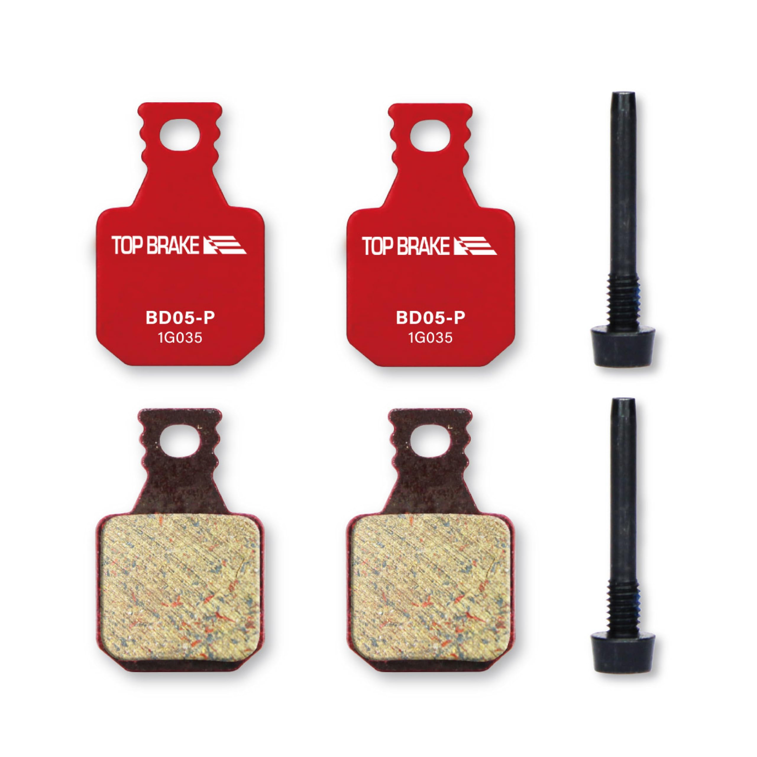 Top Brake Disc Bike Brake Pads for MAGURA MT5/ MT7/ MT5E/MT7 PRO/MT Trail Front (Pin Included)