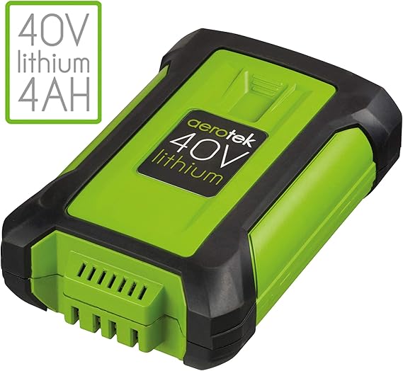 Aerotek 40V X2 Series LithiumIon 4Ah Battery Amazon.co.uk Garden