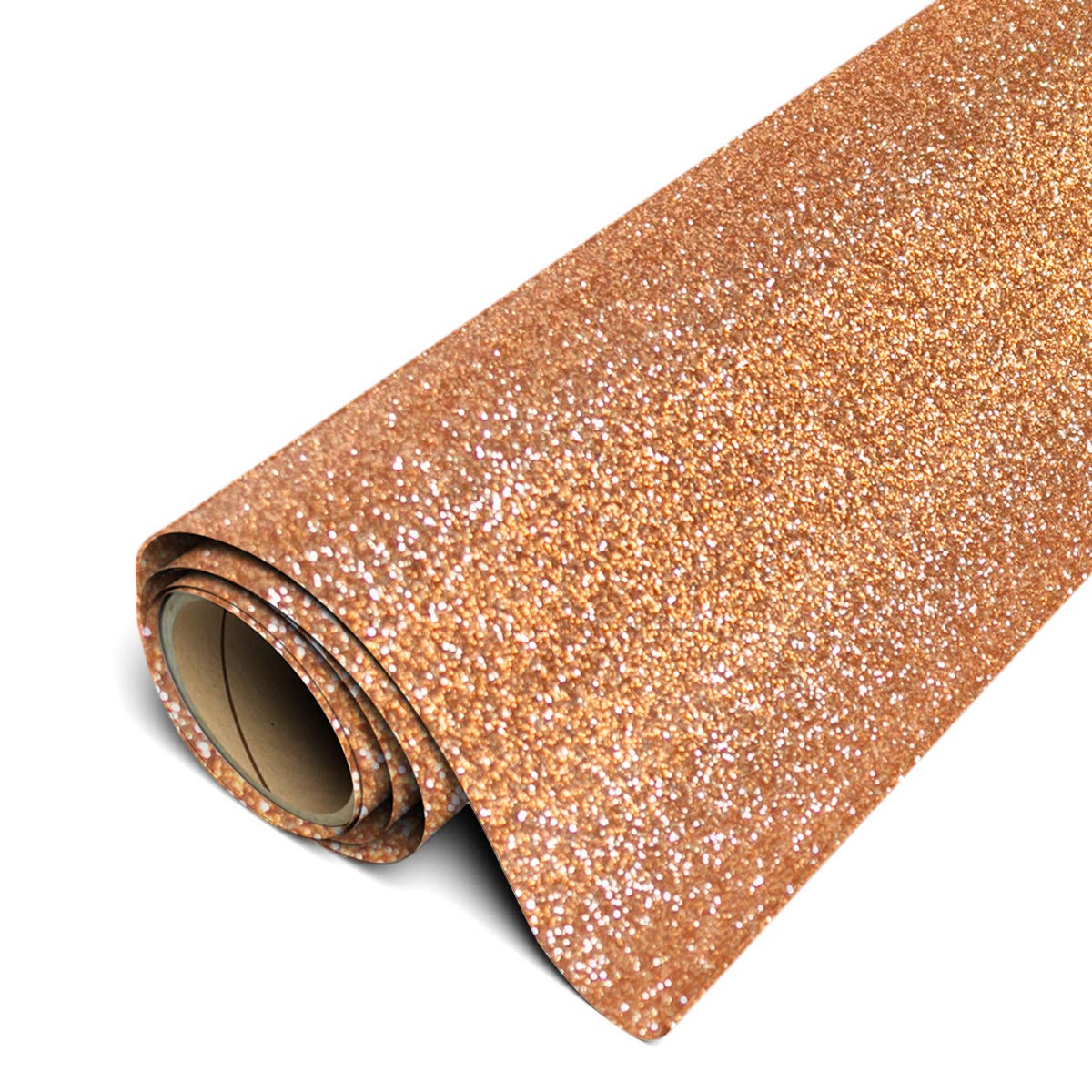 Siser Glitter HTV 11.8"x5ft Roll - Iron On Heat Transfer Vinyl (Tawny)
