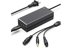 NVMW 3 in 1 Replacement Charger for 2A 42v/36v 3 Claw (8mm/12mm) Female Port (5.5mm*2.5mm Universal 2.1mm) for, Jetson, Swagtron, Gotrax,Swagway,Razor