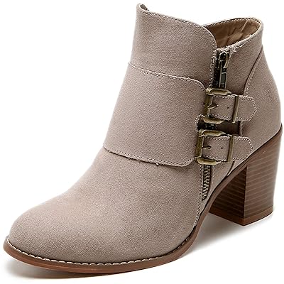 Cozy Wide Width Ankle Boots in Mid Heel with Dominican Republic Ubuy