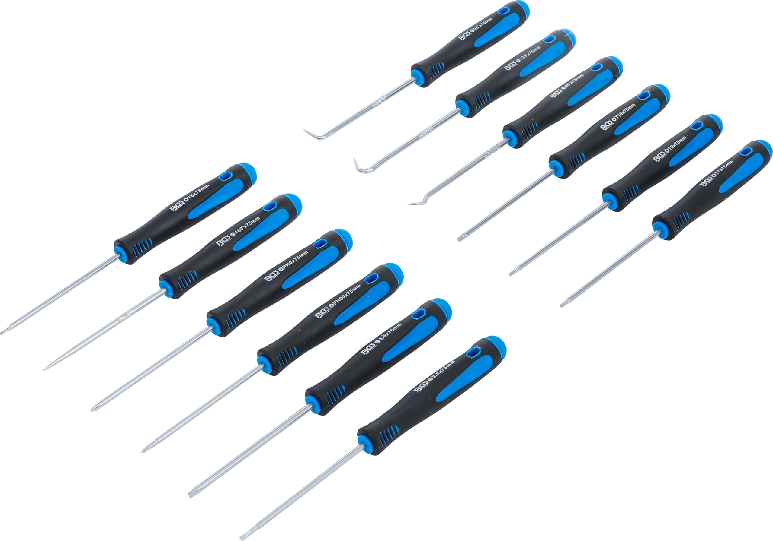 BGS 8833 | Precision Screwdriver and Hook Set | 12 pcs.