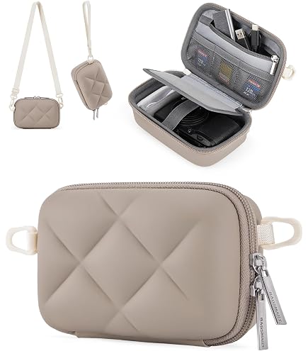 WERJIA Custodia Rigida EVA Per Fotocamera Canon PowerShot SX720 SX620 SX730 SX740 G7X (Blu, 12,7x7,6x4,6 Cm)