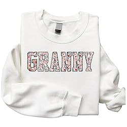 Personalized Embroidered Applique Grandma