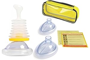 Portable Carrying Bag for Airway Suction Device for Kids and Adults, Portable First Aid Kit, Home/Travel Choking Device Kit (