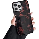 Sayoaho Compatible with iPhone 16 Pro Max Case, Classic Brown Print Leopard Tortoise Shell Retro Amber, Soft TPU and Hard Back Shockproof Phone Case for iPhone 16 Pro Max 6.9 inch, Color A
