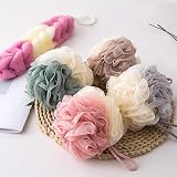 Omenluck 2Pcs Bath Shower Sponge Balls Mesh Exfoliating Loofah Scrubbers view 4