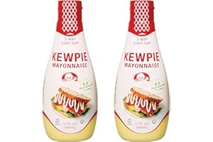 [KEWPIE] Squeeze Tube Mayonnaise, Rich, Bold, Umami Flavor, Certified Gluten Free, Kosher - 12 Ounces (2 Packs)