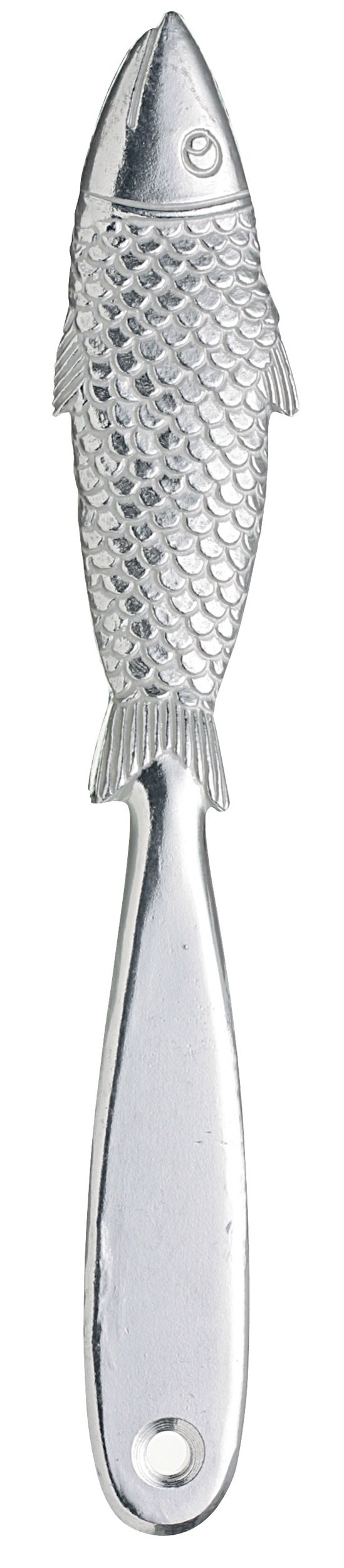 KitchenCraft Aluminium Fish Scaler, 22 cm (8.5"), Silver