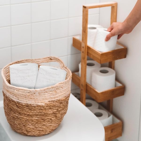 AMAZON BASICS 2-PLY TOILET PAPER, 6 ROLLS (1 PACKS OF 6), EQUIVALENT TO 25 REGULAR ROLLS