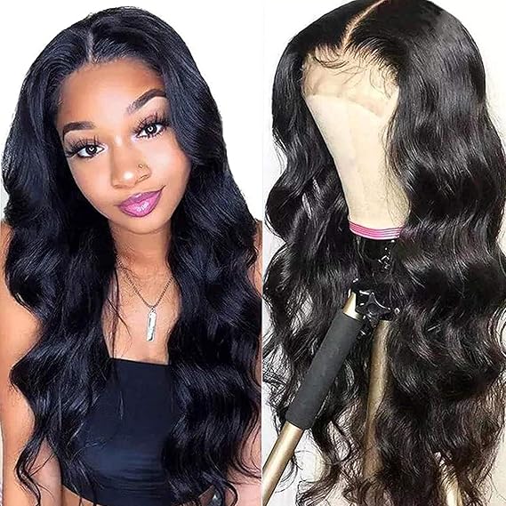 body wave lace front wig