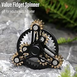 FREELOVE Gear Fidget Spinner for Adults, Mini Tiny
